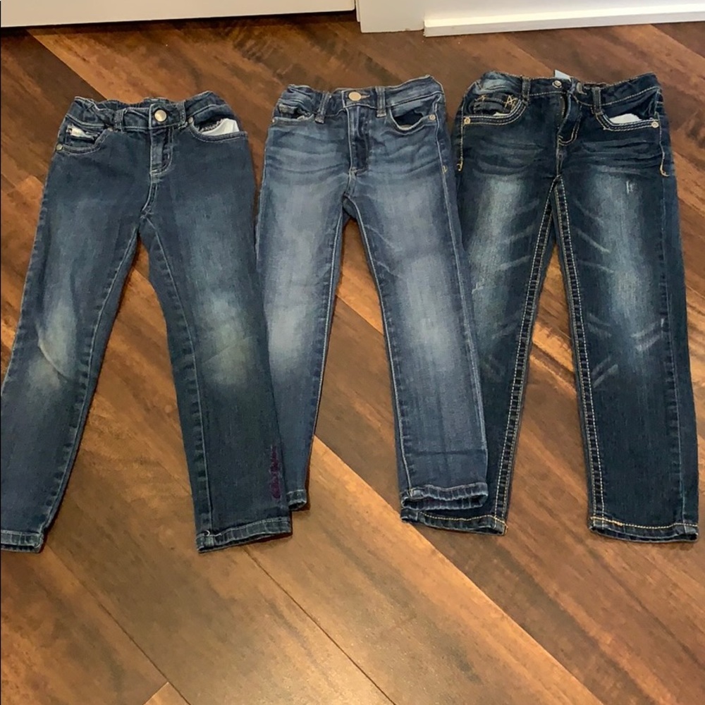 Set of 3 DESIGNER jeans 5T